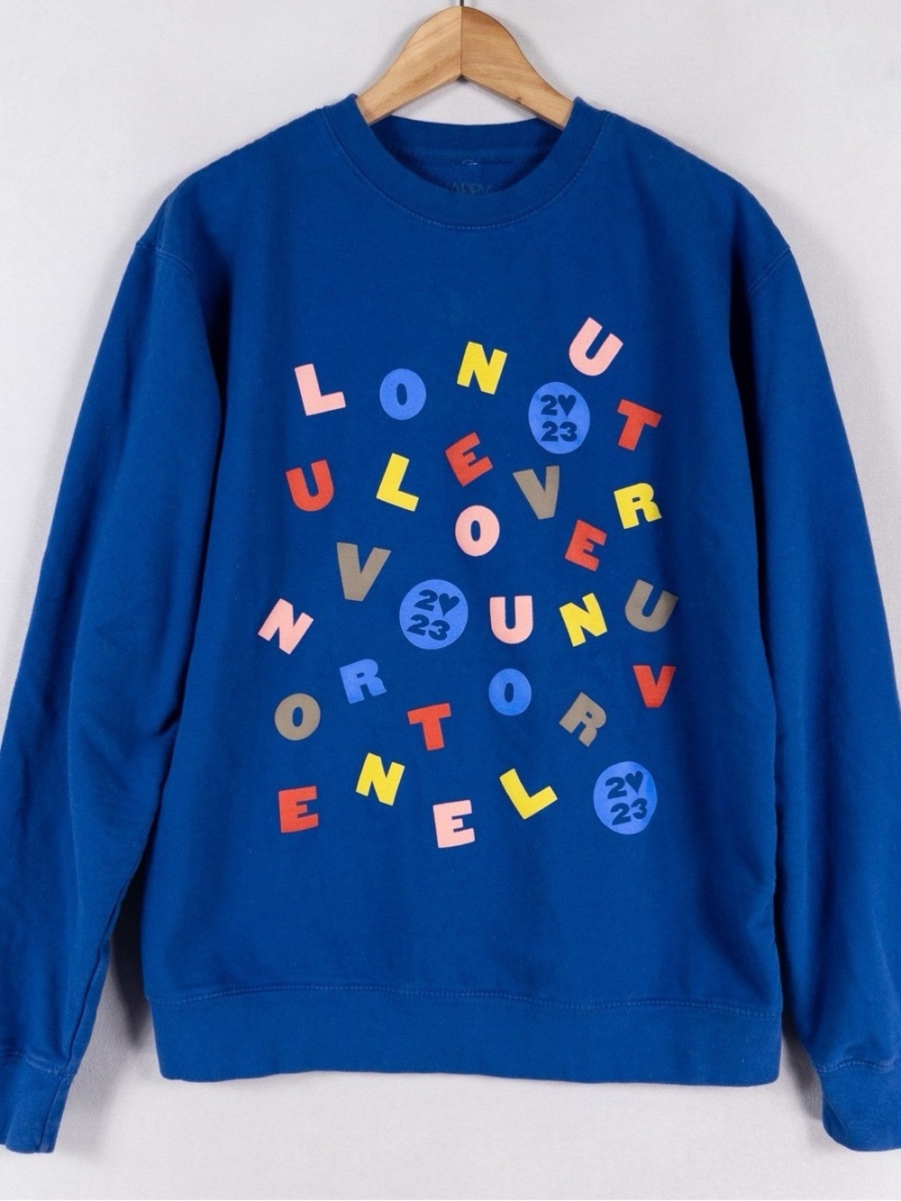 Harry Styles Love On Tour Blue Crewneck Sweater Sweatshirt 2023